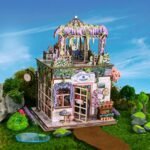 Wisteria Vine Flower Shop Book Nook kit - Image 2