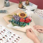 Flower Bouquet 3D Wooden Puzzle - Image 2