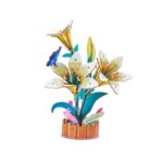 3D Wooden Puzzle – Lily Bloom Set