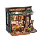 Tipsy Restaurant Book Nook kit - Image 6