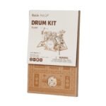 3D Modern Wooden Puzzle – Drum Kit - Image 3