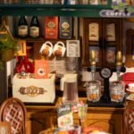 Tipsy Restaurant Book Nook kit - Image 4