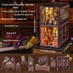 Butterfly Collection Room Book Nook kit - Image 3