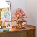 Sakura Tree House 3D Wooden Puzzle - Image 4