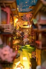 Falling Sakura book nook kit - Image 5