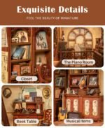 The Secret Rhythm w/ Dust Cover book nook kit - Image 3