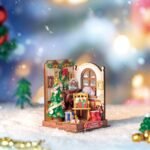 Christmas Fireplace Book Nook kit - Image 2