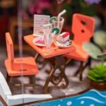 Sea Holiday Restaurant Book Nook kit - Image 4