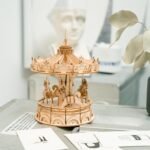 Classic Carousel 3D Wooden Puzzle - Image 2