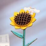 Hello Kitty® and Friends Cinnamoroll Sunflower 3D Wooden Puzzle - Image 3