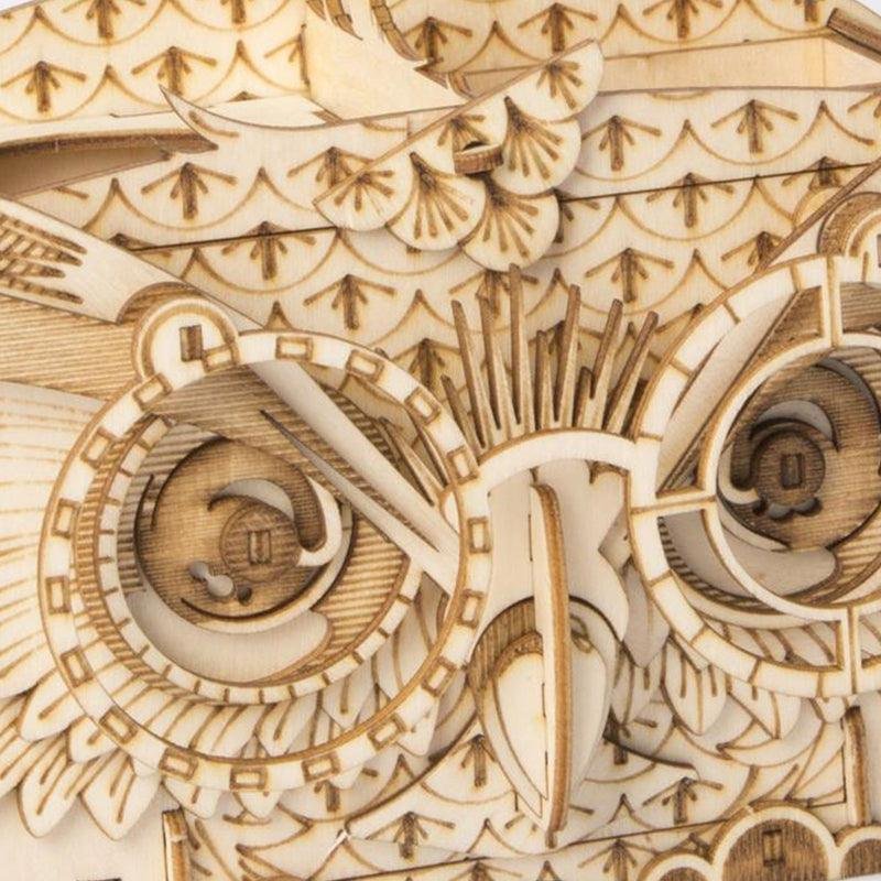 Owl Stationery Box 3D Wooden Puzzle - Image 3