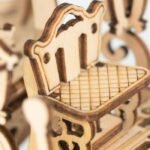 Pumpkin Carriage 3D Wooden Puzzle - Image 3