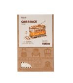 Yellow Trolley 3D Wooden Puzzle - Image 3
