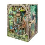 Lost Ruins DIY Fantasy Book Nook kit with LED Crystals - Image 4