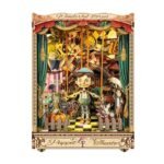 Pinocchio Puppet Theater Book Nook kit - Image 2