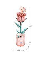 3D Puzzles – Kitty Pink Rose - Image 8