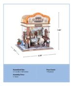Fresh Bread Bakery Book Nook kit - Image 5