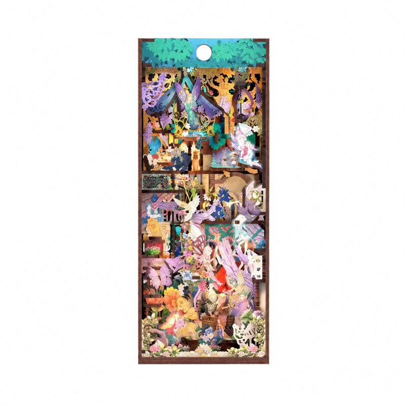 Book Nook Kit – A Midsummer Night's Dream DIY Mini Scene fantasy woodland book nook kit for shelf décor