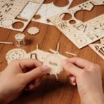 3D Modern Wooden Puzzle – Drum Kit - Image 5