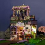 Wisteria Vine Flower Shop Book Nook kit - Image 3