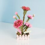 3D Wooden Puzzle – Carnation Bloom Set - Image 2