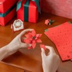 3D Wooden Puzzle – Poinsettia - Image 3