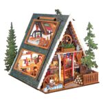 A Frame Cabin Book Nook