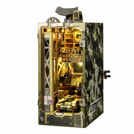 Book Nook kit Military Base DIY Kit
