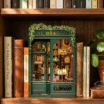 Owl Bookstore DIY Book Nook Kits with LED Lights - Image 7