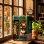Owl Bookstore DIY Book Nook Kits with LED Lights - Image 9