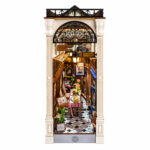 Book Nook Kit – Paris Arcade Date DIY Mini Scene Parisian arcade book nook kit for shelf décor and gifting