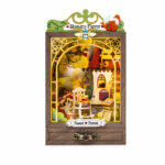 Book Nook kit Sweet Forest DIY Kit, enchanted woodland book nook kit with ornate frame and miniature scene