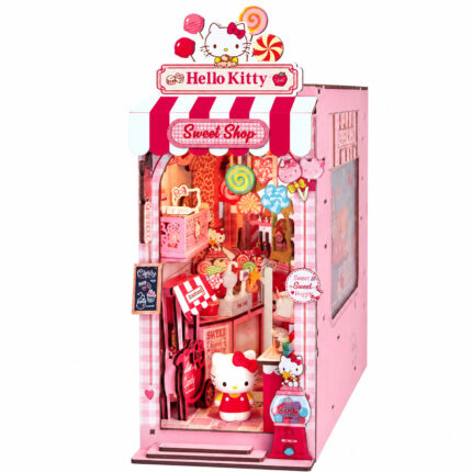 Book Nook kit Sweet Shop DIY Kit colorful candy store book nook kit for shelf décor and gifting