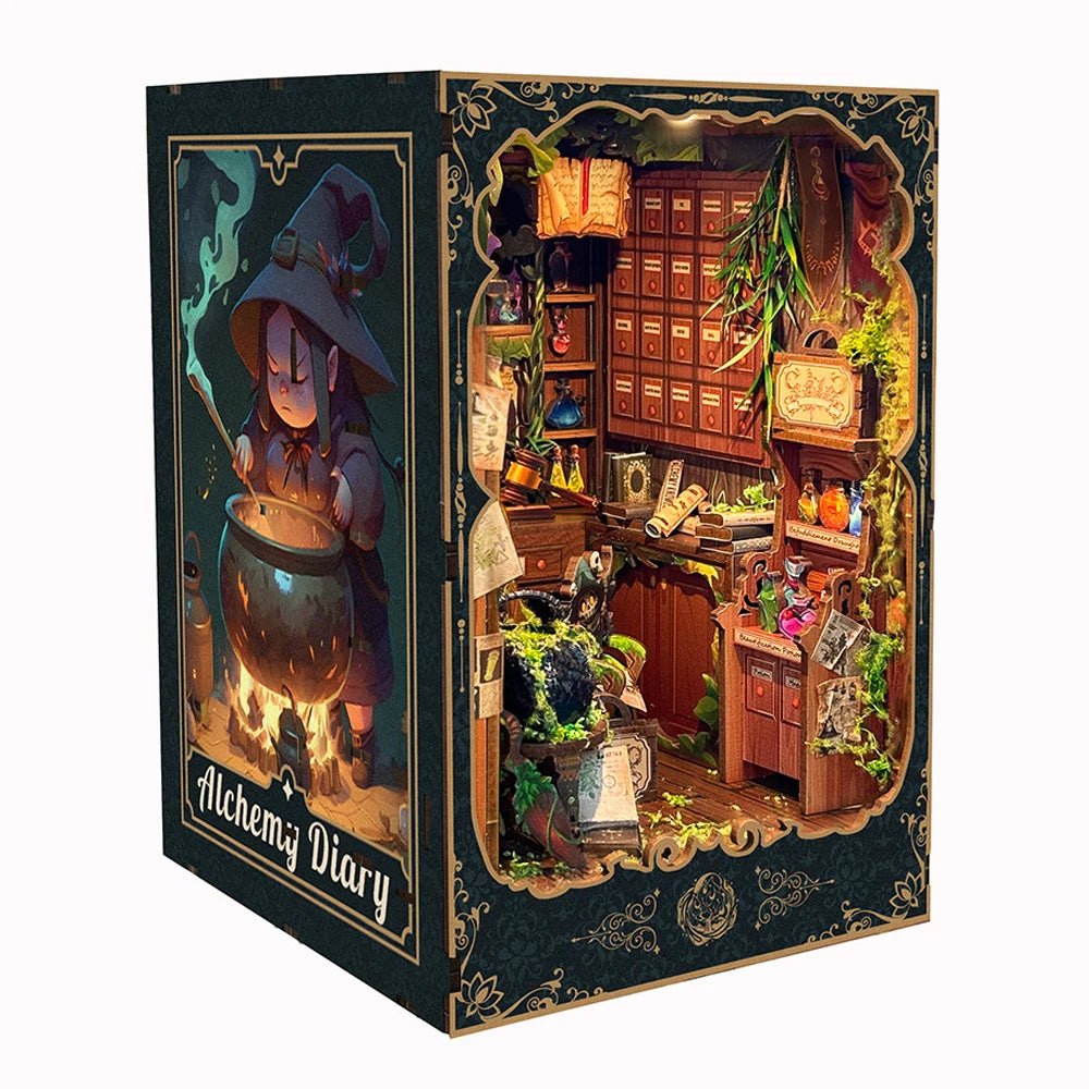 Beginner-friendly book nook kit for a first DIY project