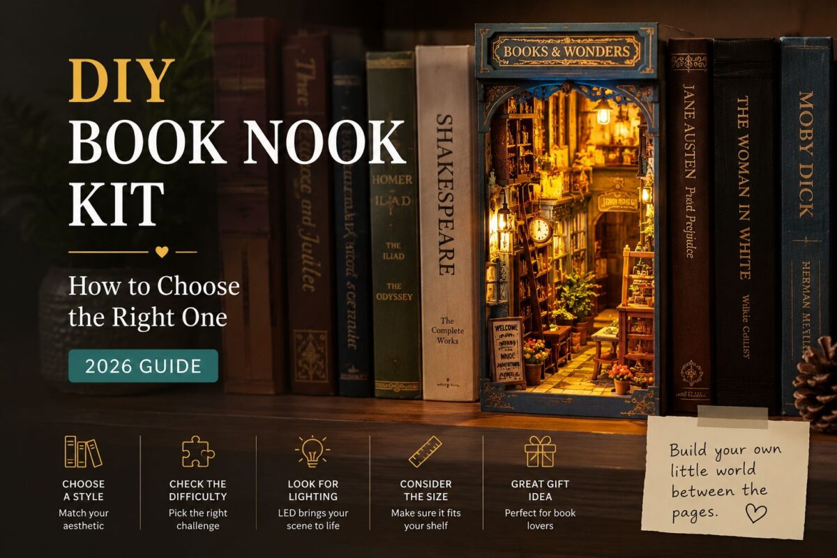 diy book nook kit