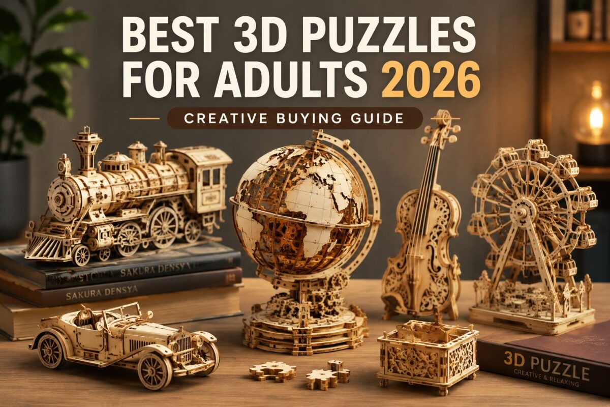 best 3D puzzles for adults